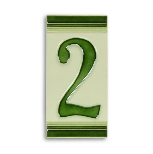 CERAMIC HOUSE NUMBERS