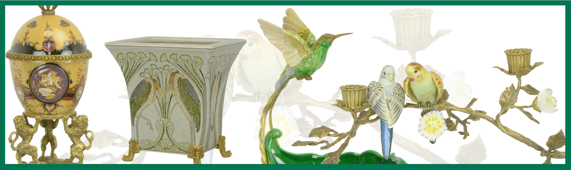 Decosite - Porselein met brons