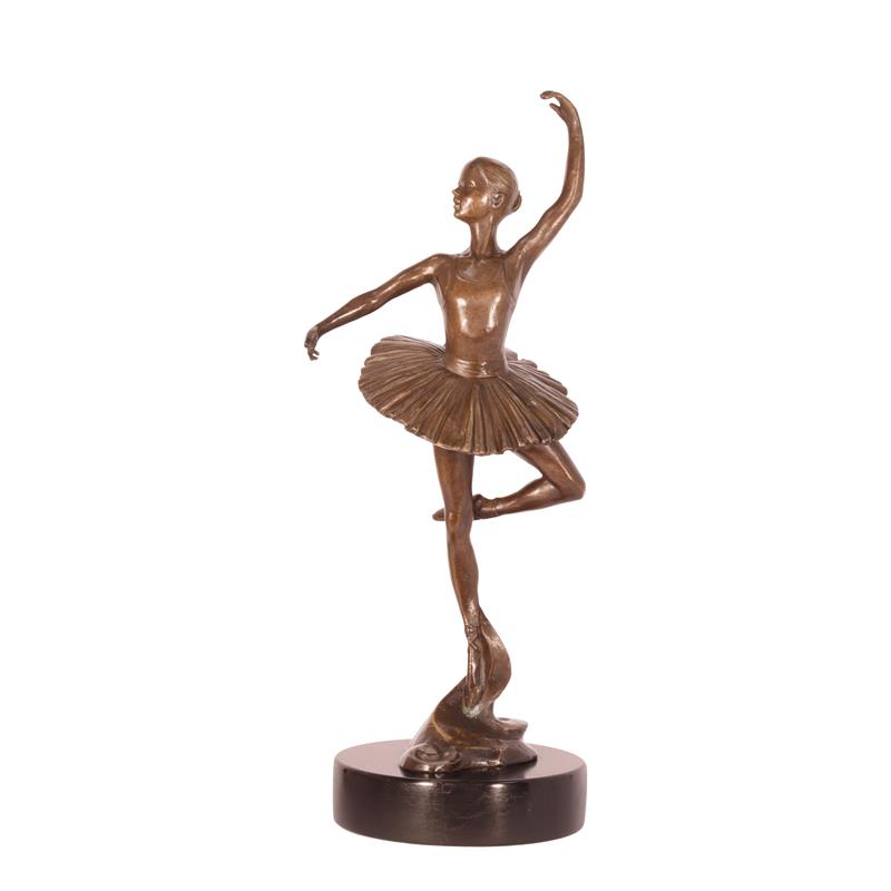 bronze ballet pumps