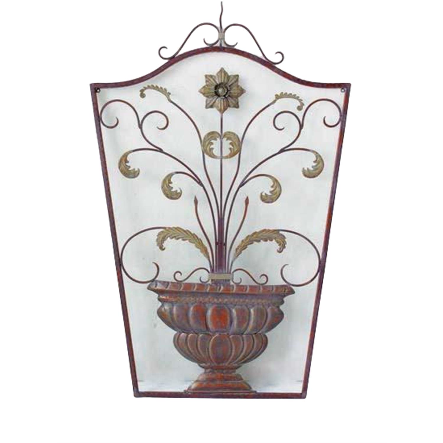 Decosite.com : AN IRON ORNAMENTAL WALL DECOR