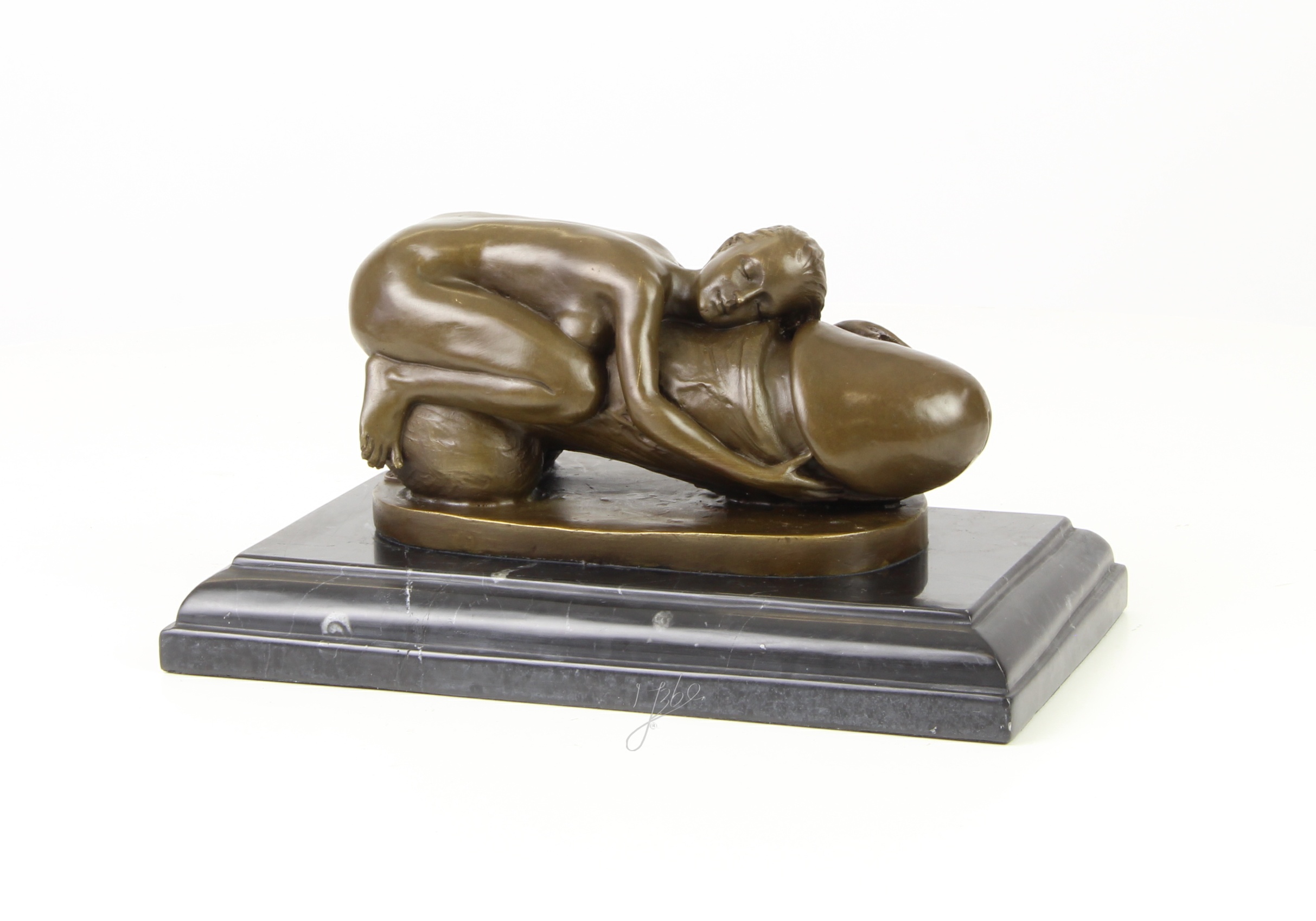 Sculpture Bronze érotique - Homme Nu Phallus - Figurine FINE ARTS Wohnkultur